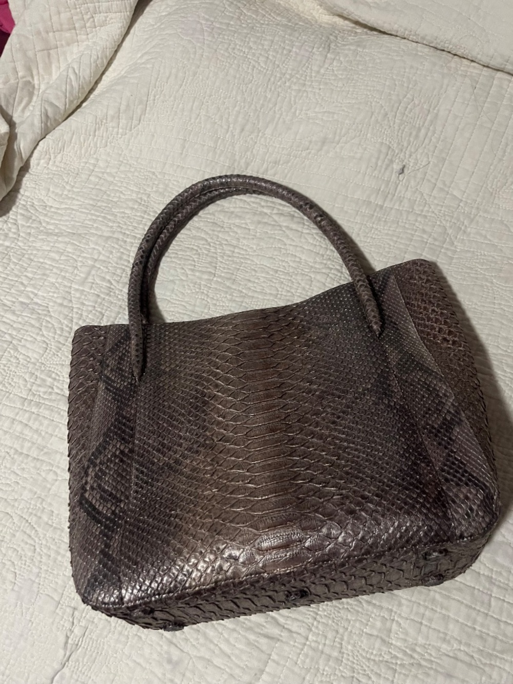 Nancy Gonzalez Python Handbag - Picture 5 of 11